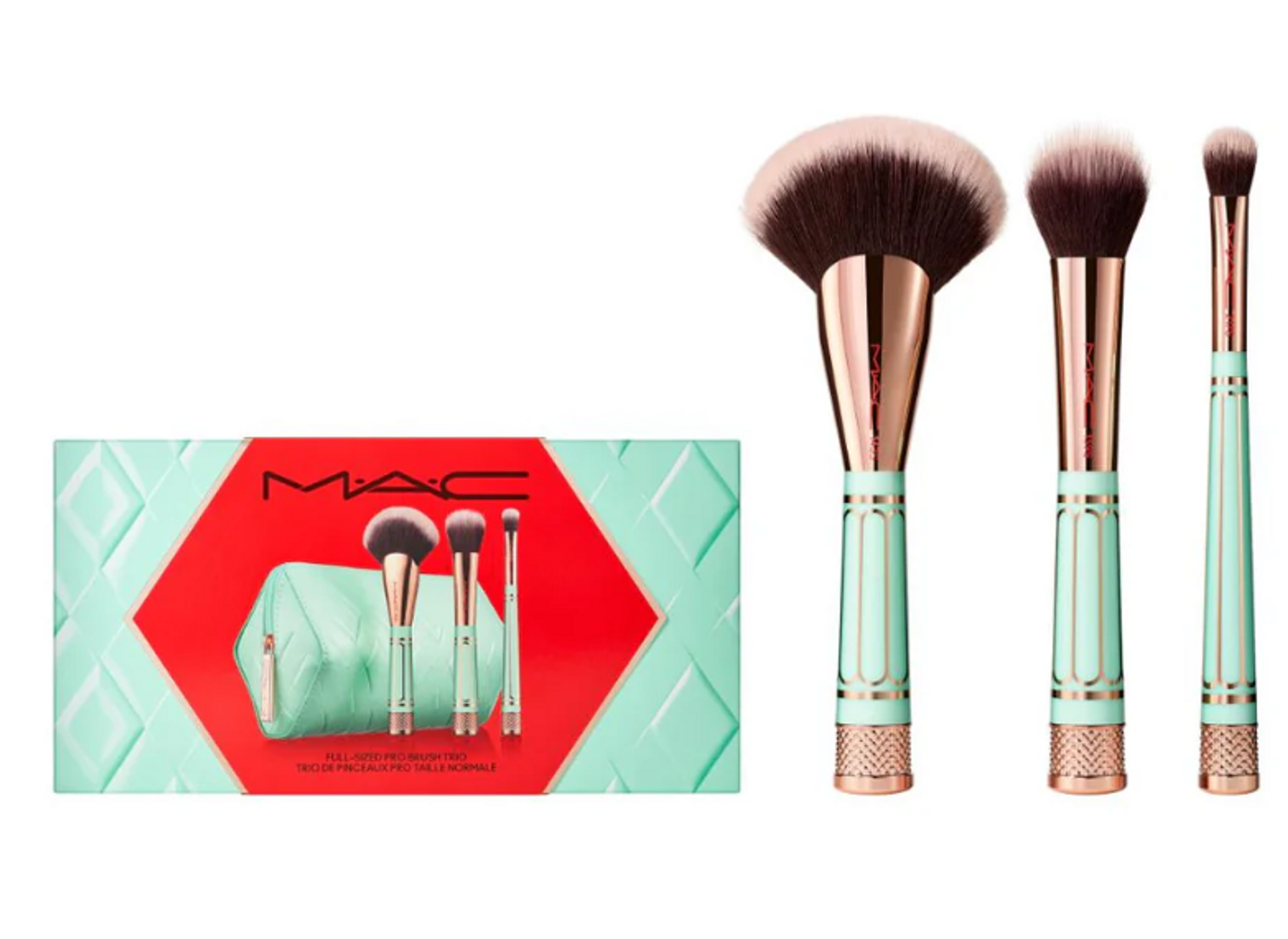 MAC FULL SIZED BRUSH TRIO