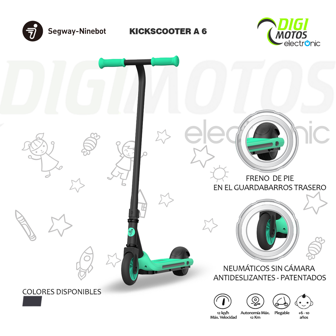 NINEBOT ZING SCOOTER A6 NIÑOS