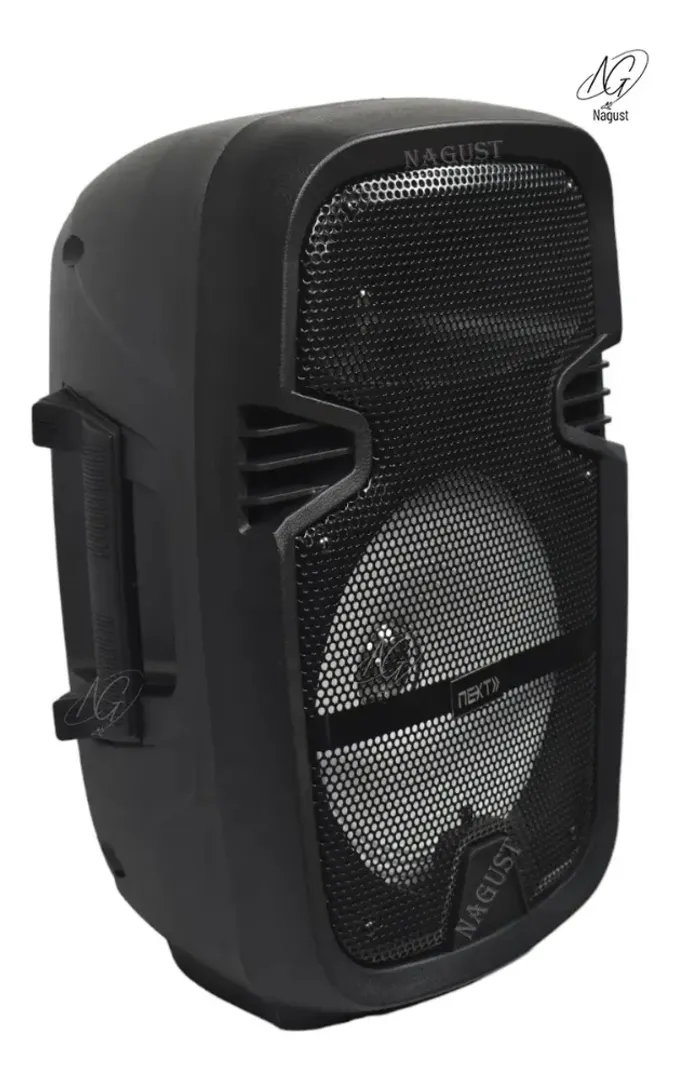 CABINA PARLANTE RECARGABLE 8 PULGADAS LUCES LED NX-Y8