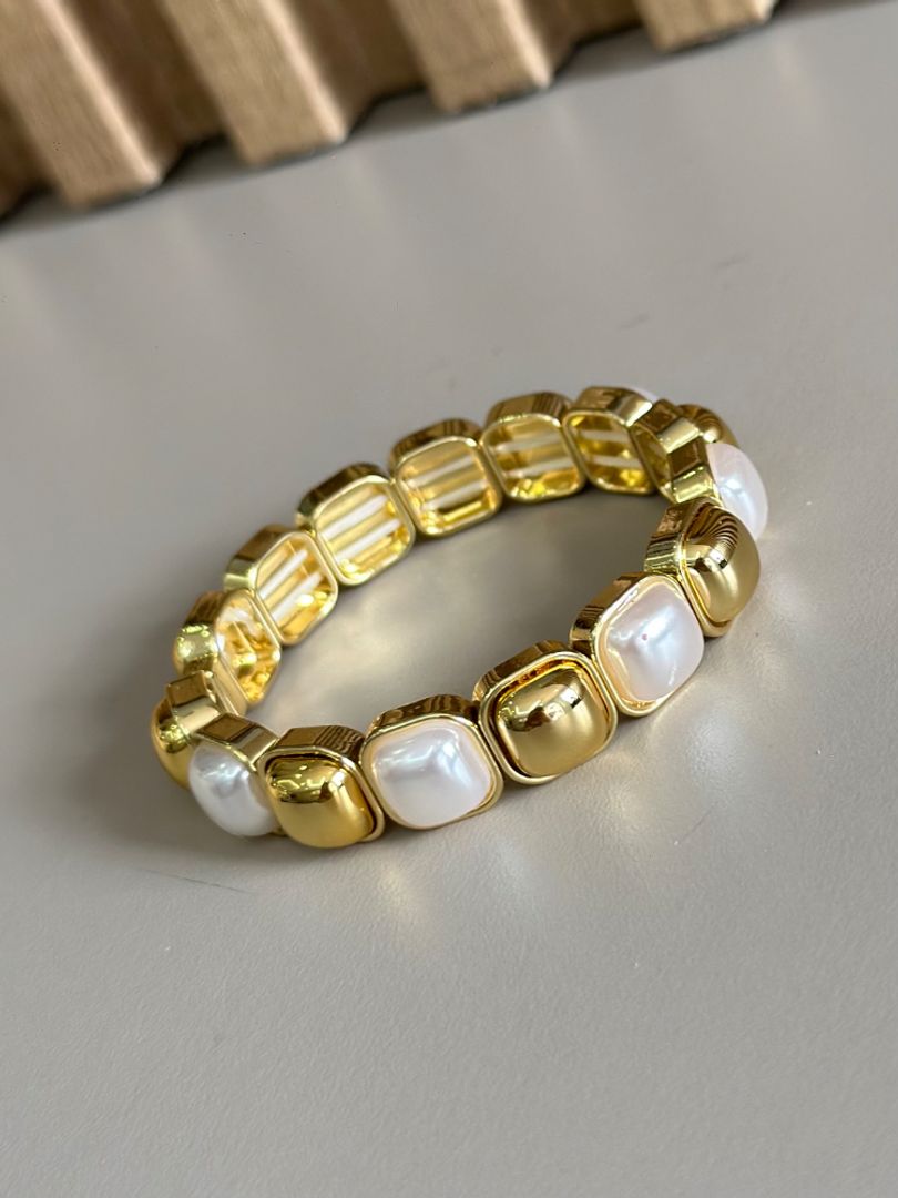 Pulsera cuadros combinado 