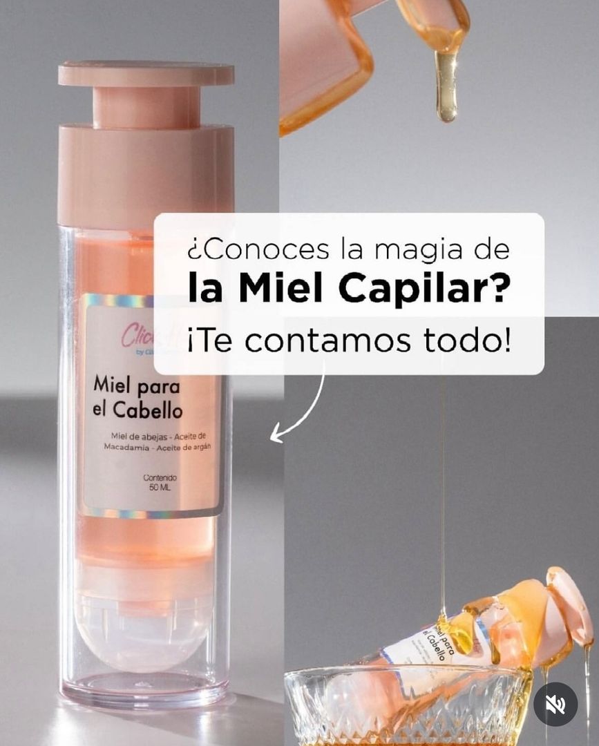 Miel Capilar con Argán clickhair