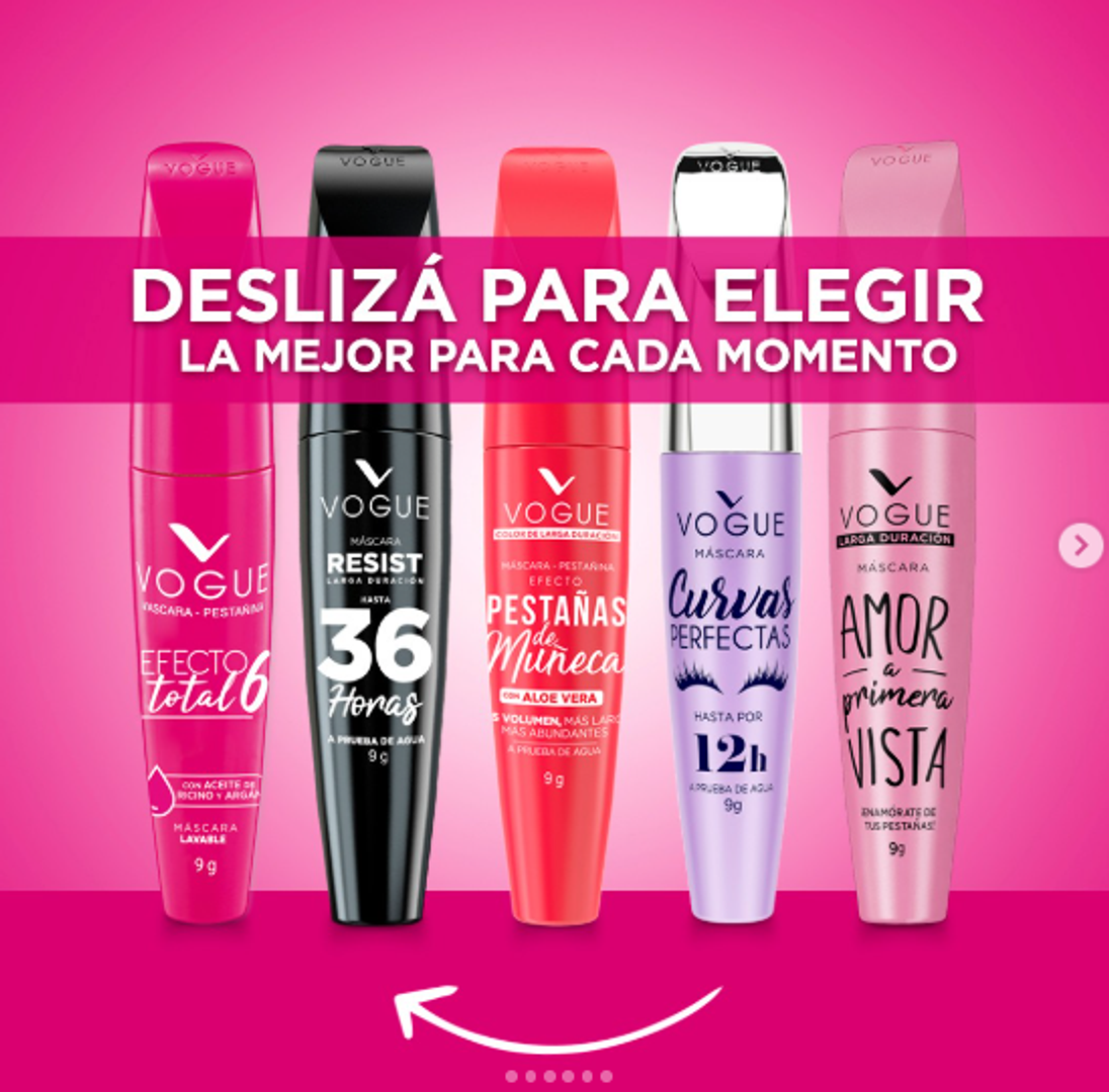 PESTAÑINA VOGUE A PRUEBA DE AGUA 
