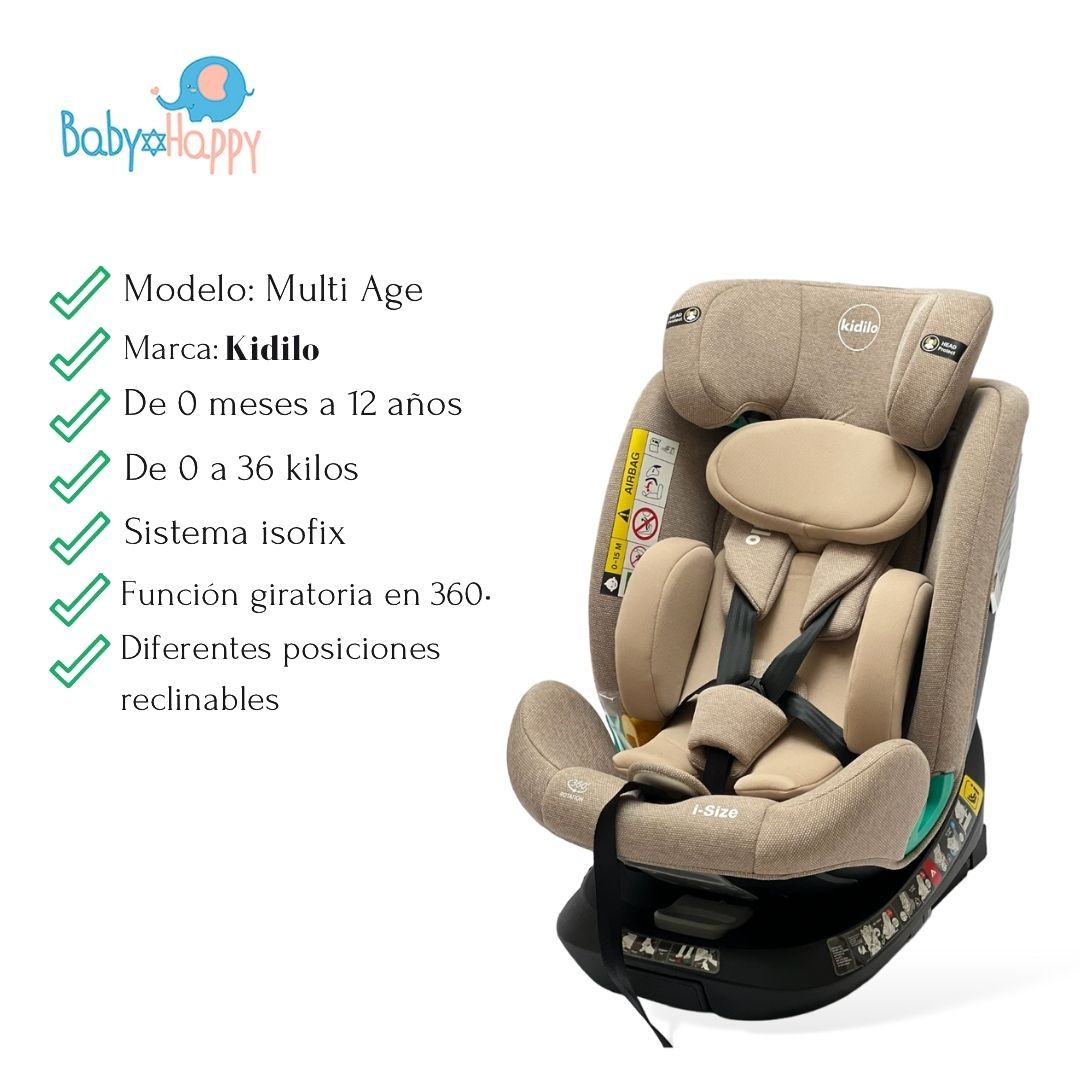 Butaca Kidilo"DE LUJO 360"