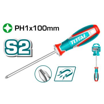 Imagen del producto Destornillador Phillips De Estrias 100mm