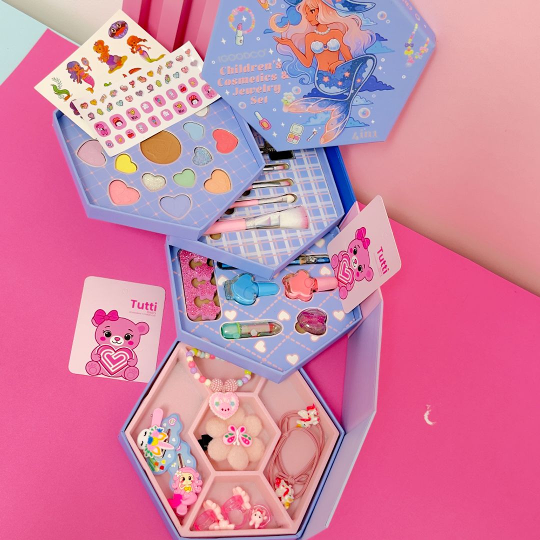 SIRENAS MAKEUP MAQUILLAJE INFANTIL 