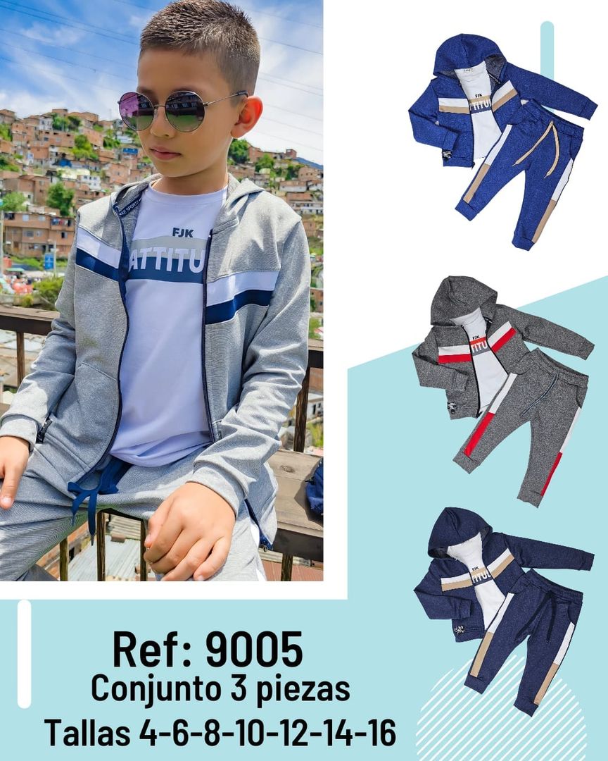 Conjunto deportivo para niño