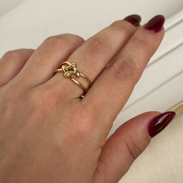 Imagen del producto Anillo entrelazado 