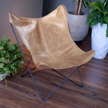 Silla Mariposa en cuero 100% - imagen 3