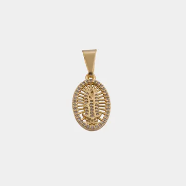 D Virgen Guadalupe Swarovski Med - imagen 1