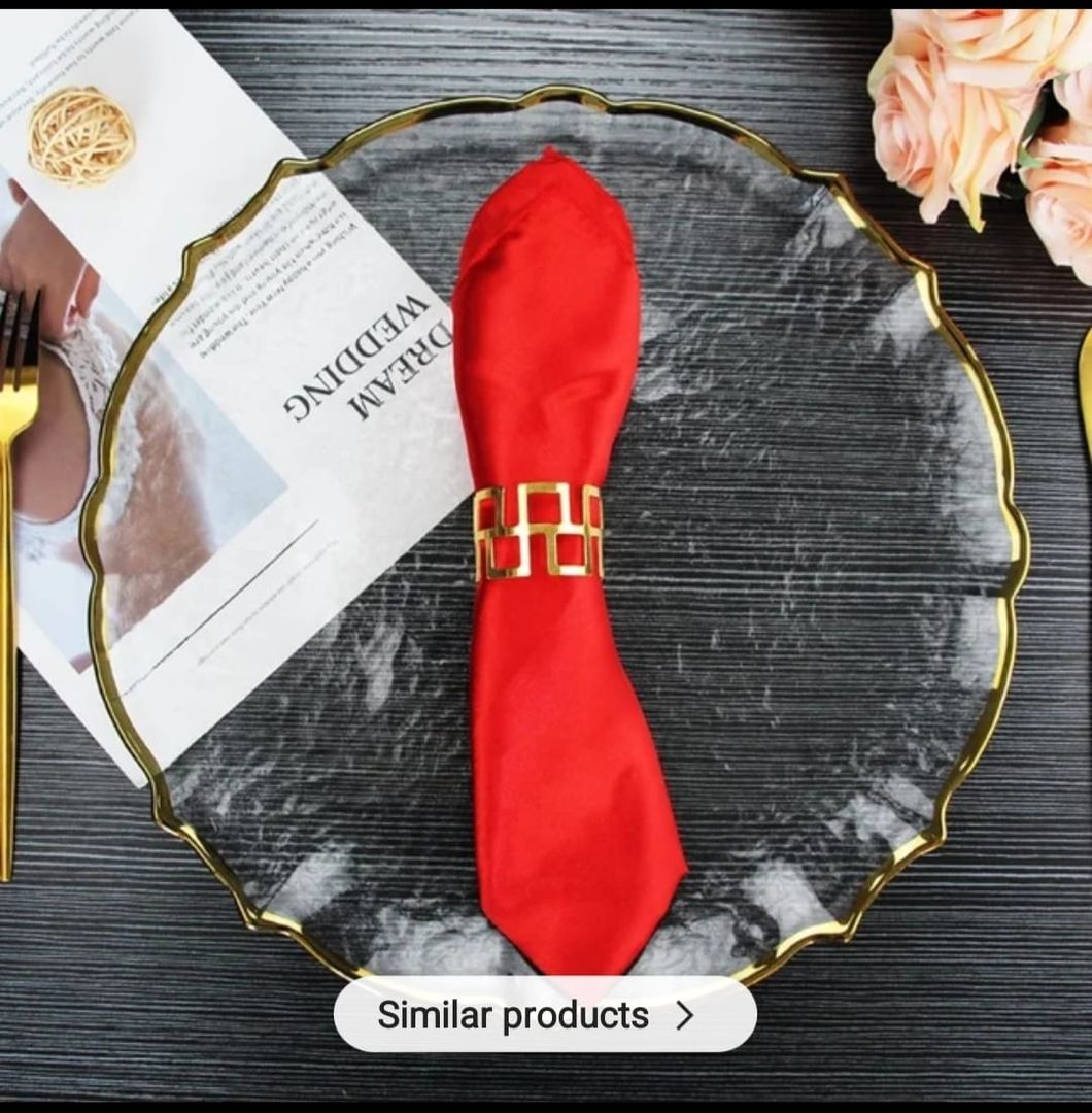 PLATO BASE ORILLA DORADA