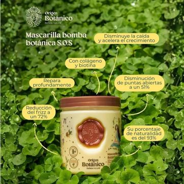 Imagen del producto MASCARILLA BOMBA S.O.S ORIGEN BOTANICO