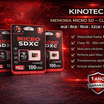 Memoria Micro SD Kinotec - imagen 1