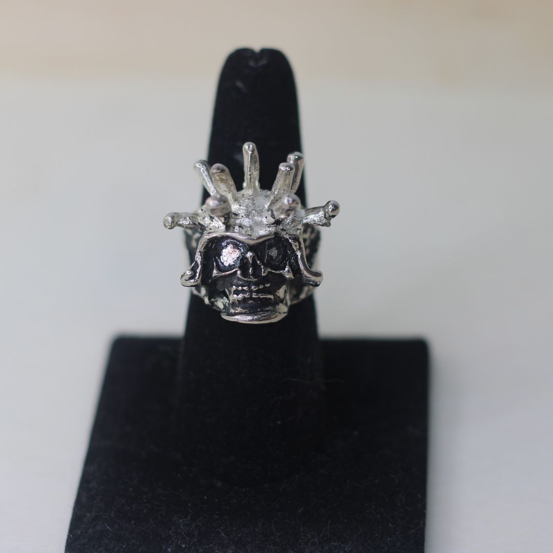 ANILLO COVID CALAVERA