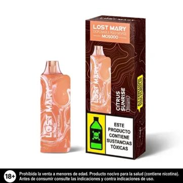 Imagen del producto Lost Mary Citrus Sunrise 5.000 Puffs