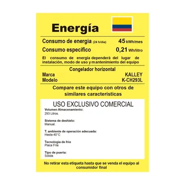 CONG KALLEY 293 LTS T. COFRE	 - imagen 6