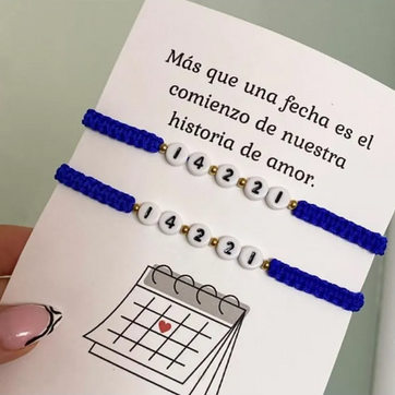 Imagen del producto MANILLAS FECHA PAREJAS 