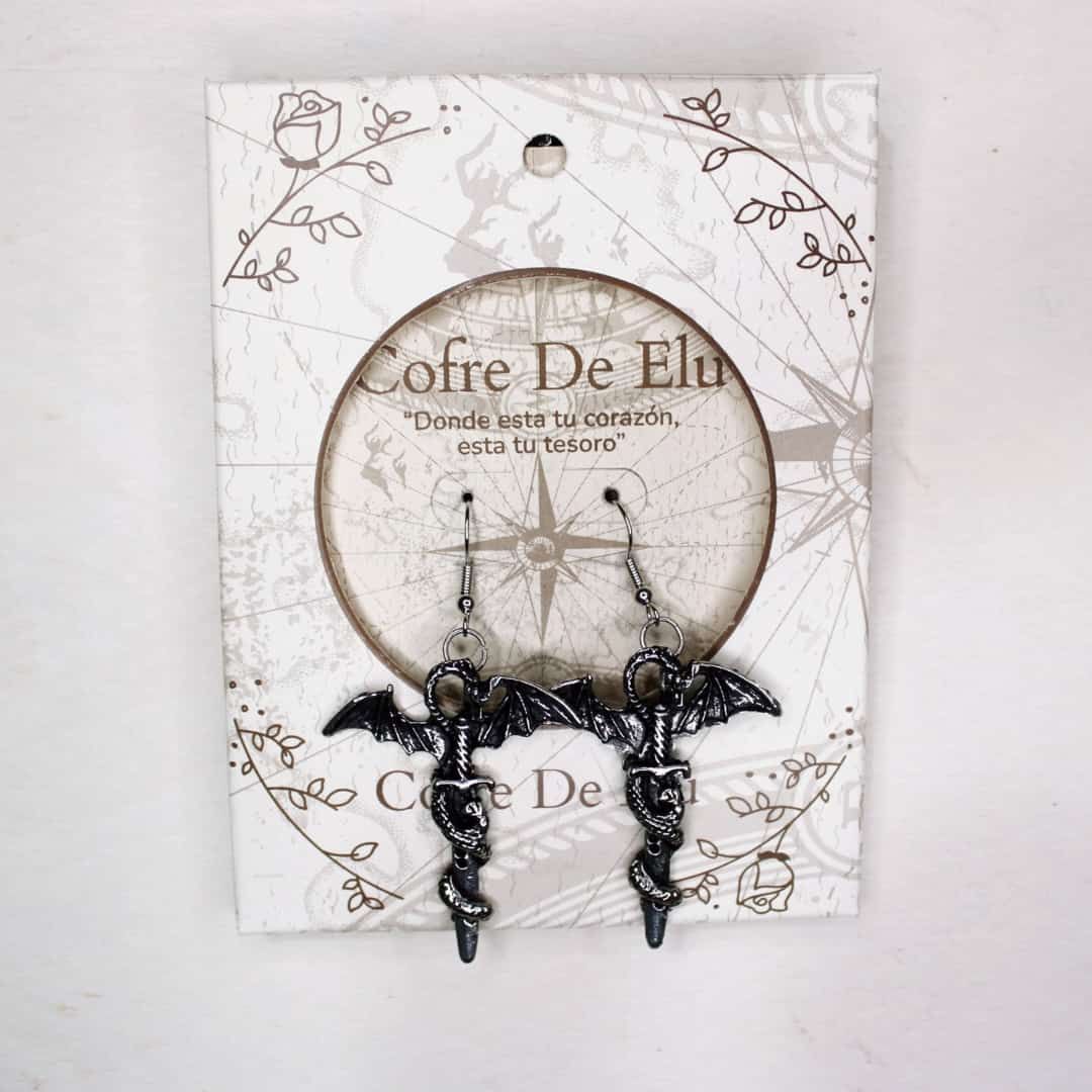 ARETES DRAGÓN ALAS