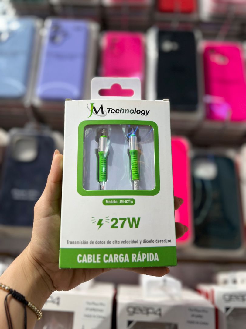 CABLE TIPO C- IPHONE -27W 