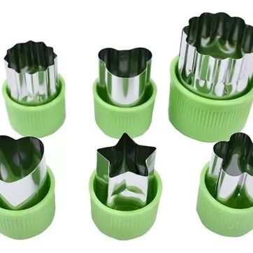 MOLDE CORTADOR FRUTAS X4 - imagen 1