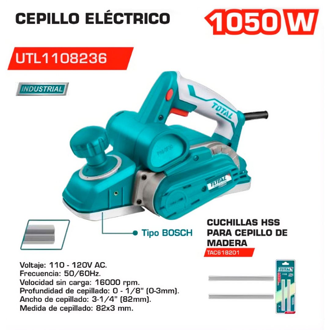 CEPILLO ELECTRICO 1050W