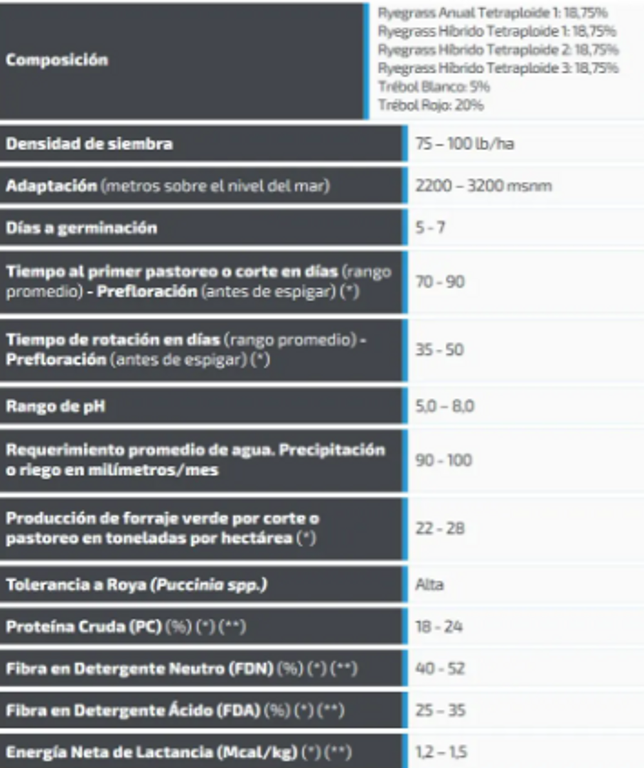 Tetrablend Proteico x Kilo