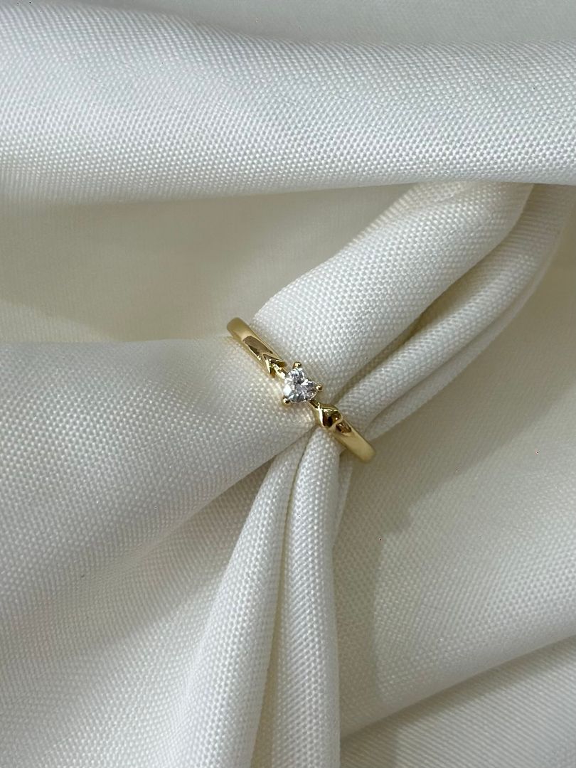 Anillo falange corazón 