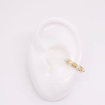 Imagen del producto EARCUFF PERLA RODINADO
