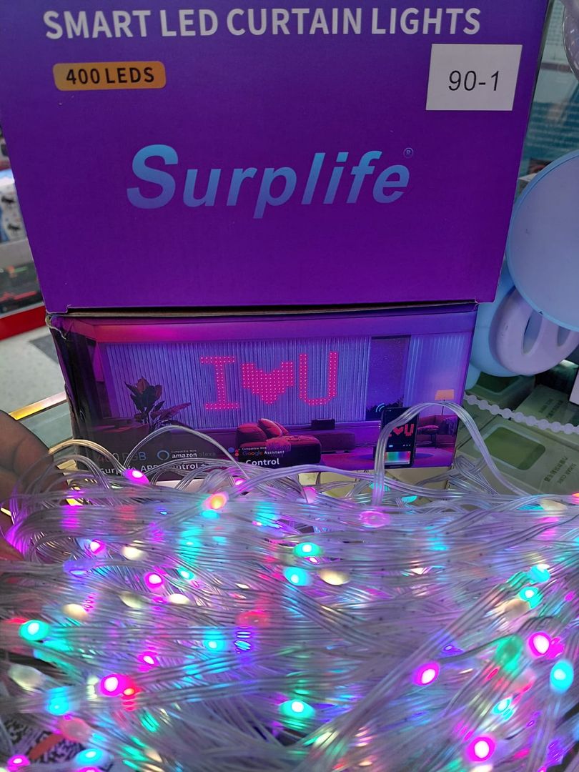 LUCES DE NAVIDAD INTELIGENTE 1 METRO 20 CUERDAS COLGANTES