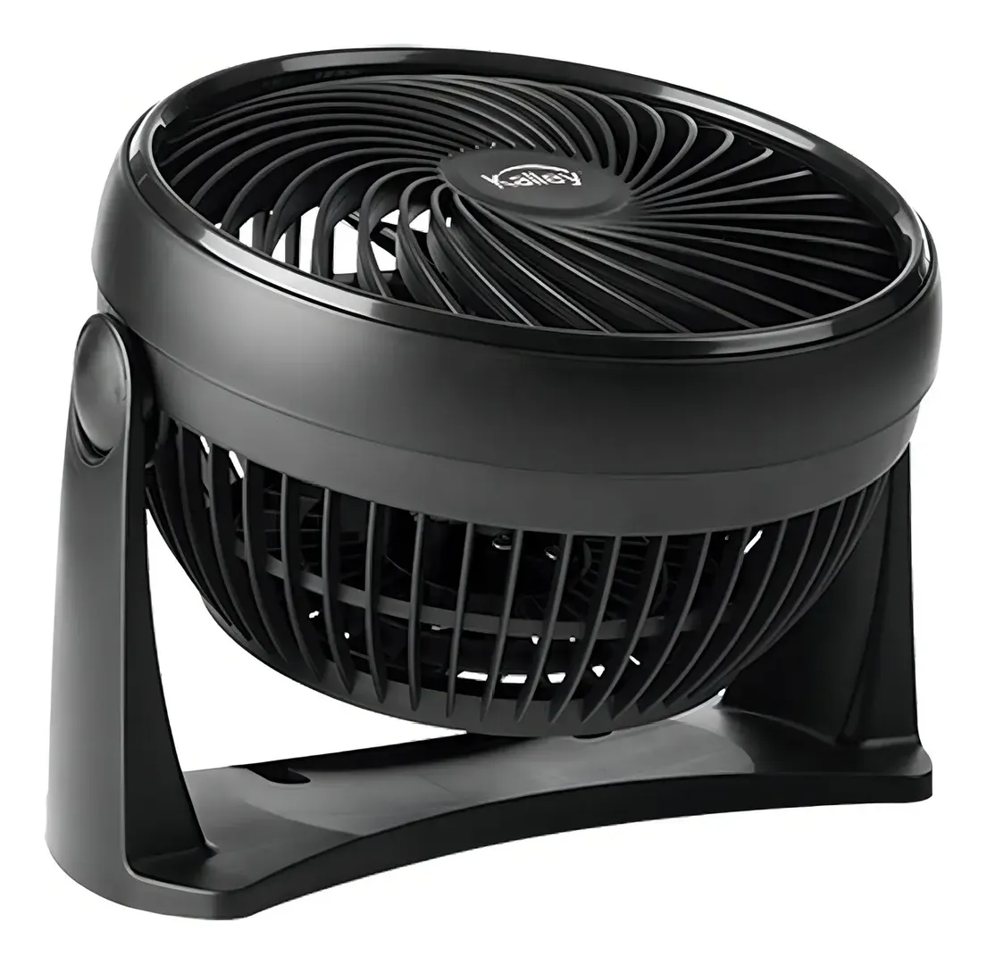 Ventilador De Mesa O Pared 8'' Kalley NEGRO