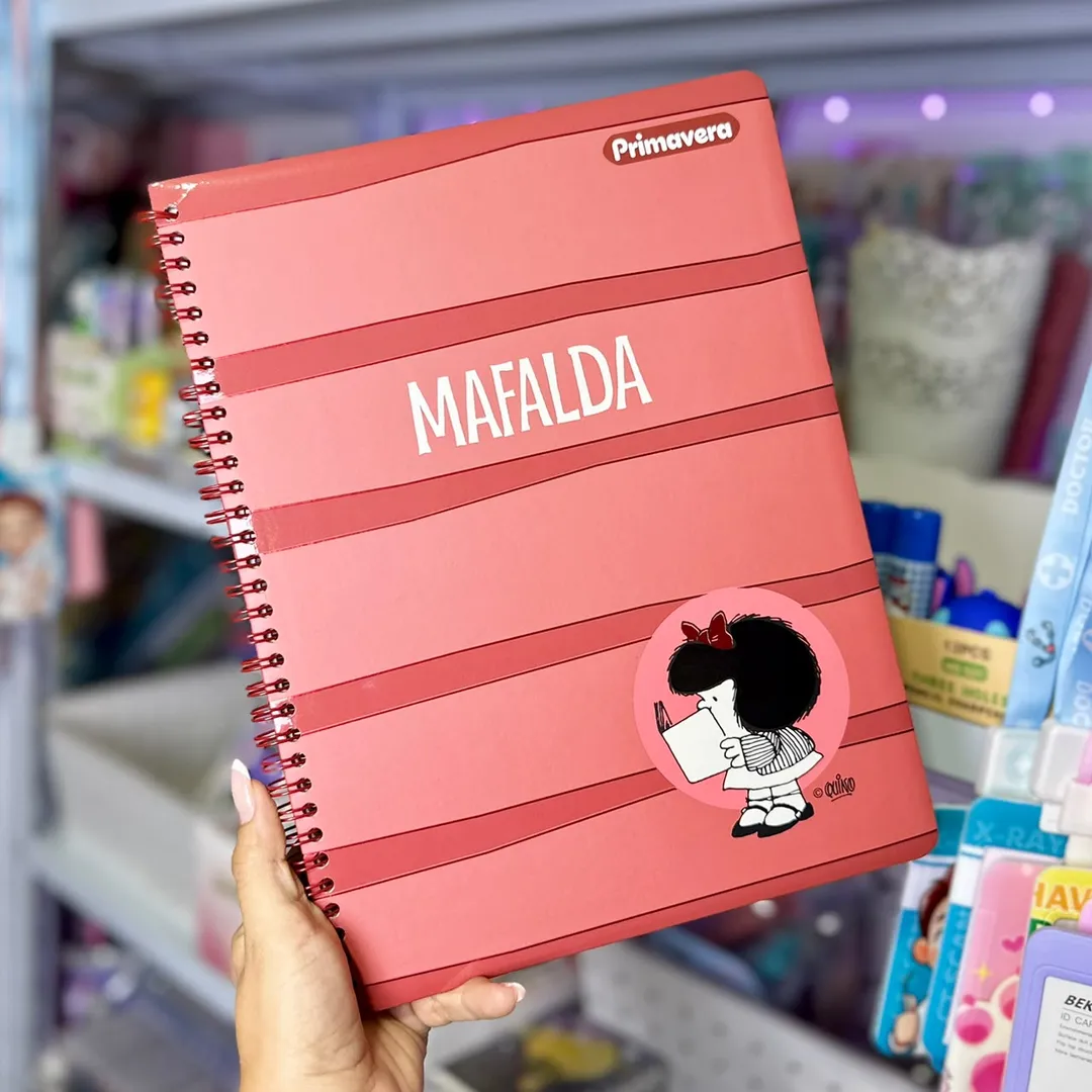 AGENDA MAFALDA PRIMAVERA 80 HOJAS GRANDE