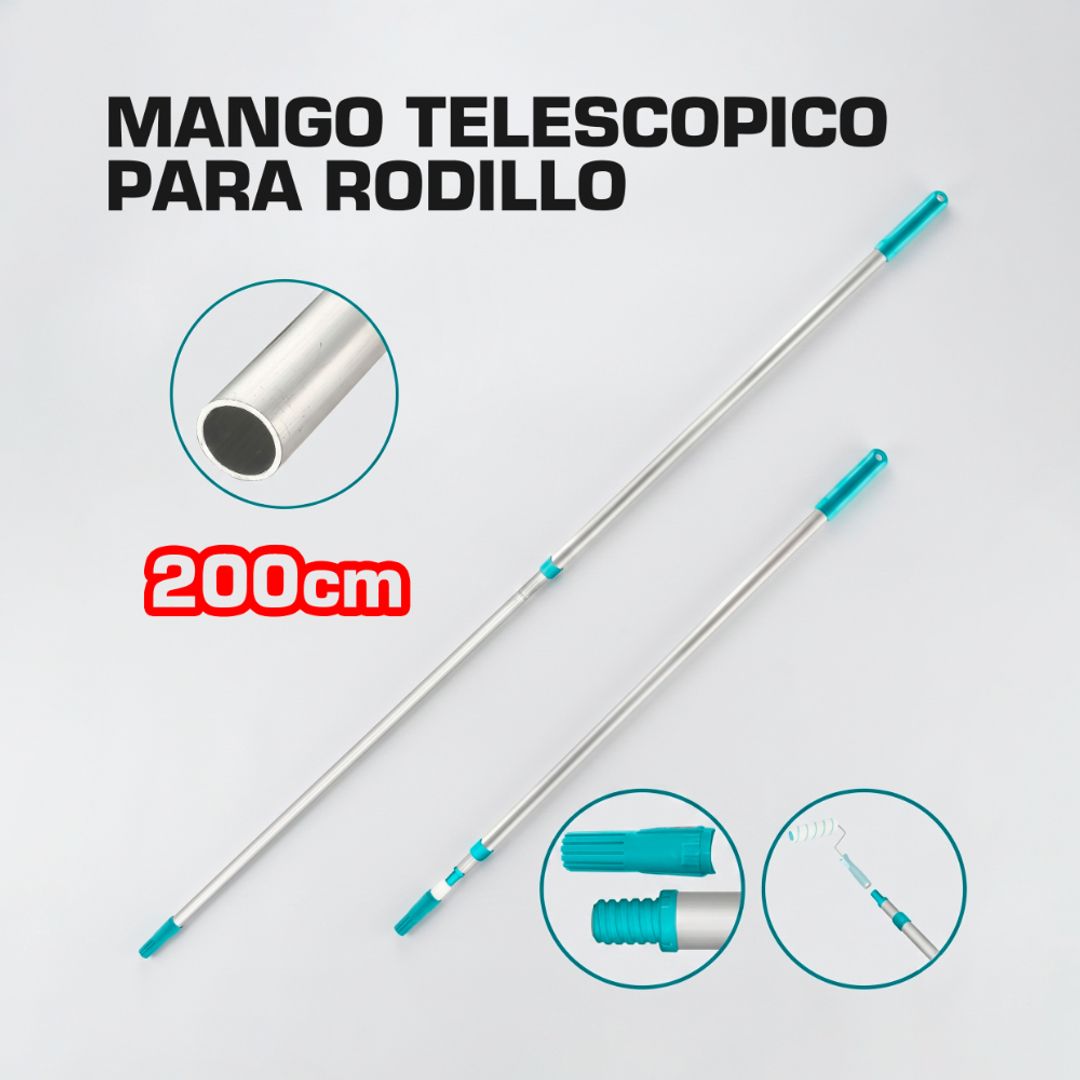 MANGO TELESCOPICO PARA RODILLO 110CMX200CM