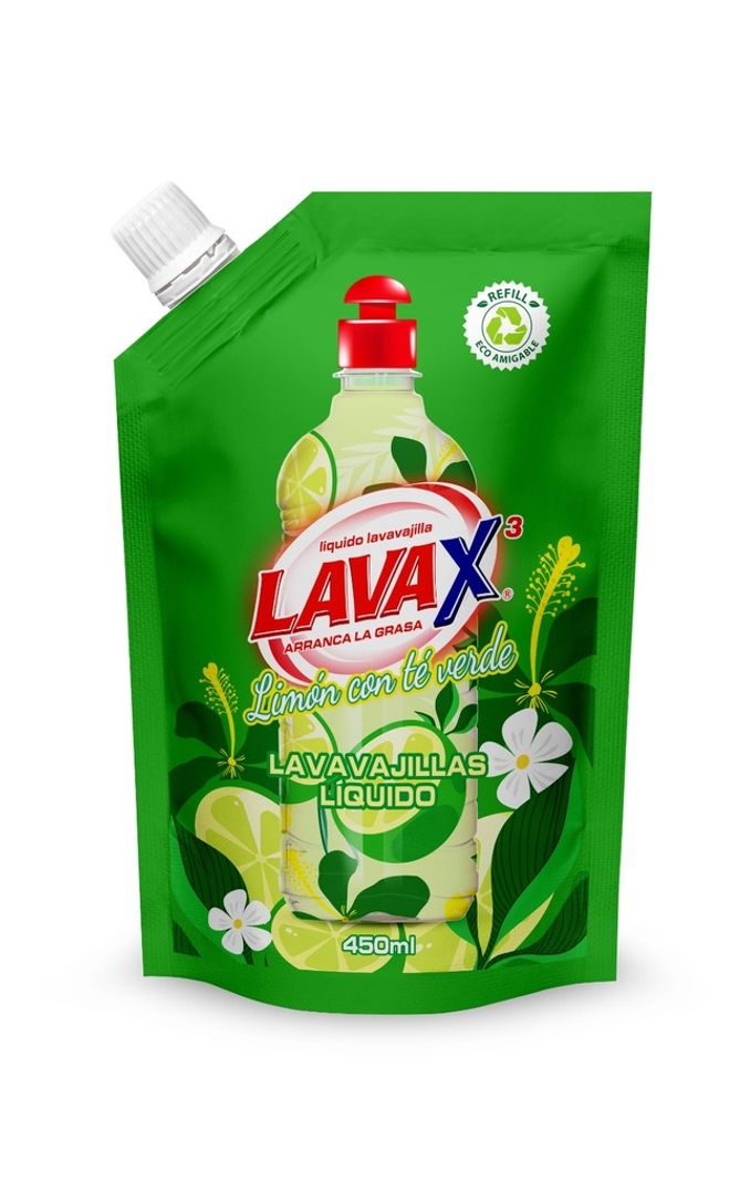 LAVALOZA LAVA LIQUIDO LIMON*450ML