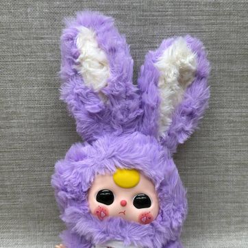 Imagen del producto MUÑECA KAWAI LILA 18 CM