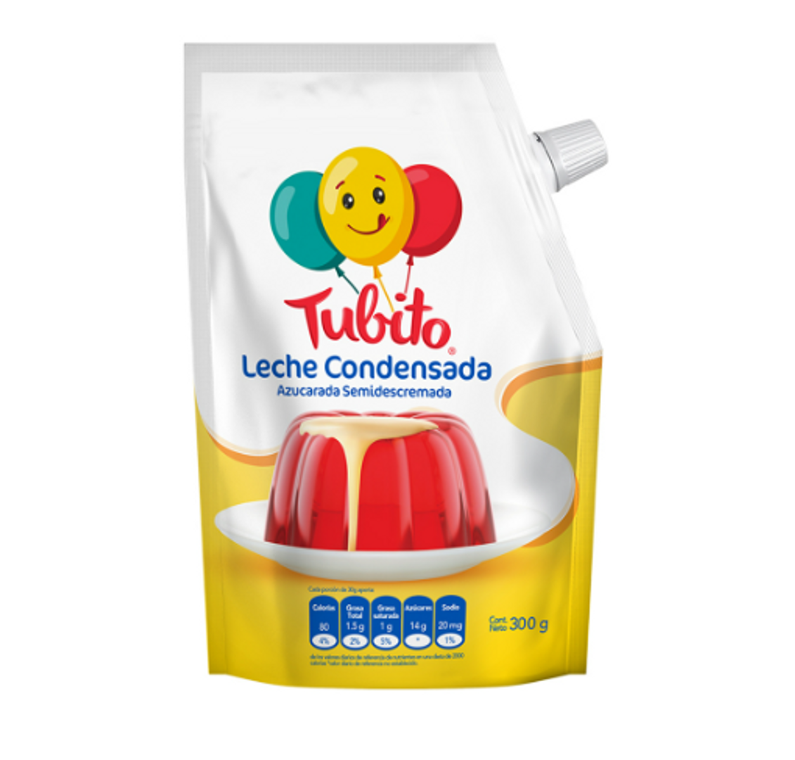 TUBITO LECHE CONDENSADA*300G