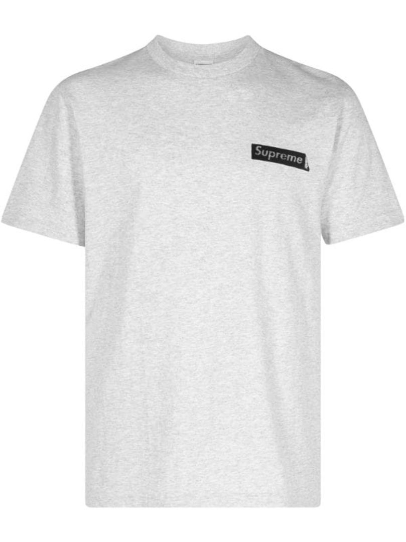 CAMISETA SUPREME STATIC  “GRIS” TALLA M