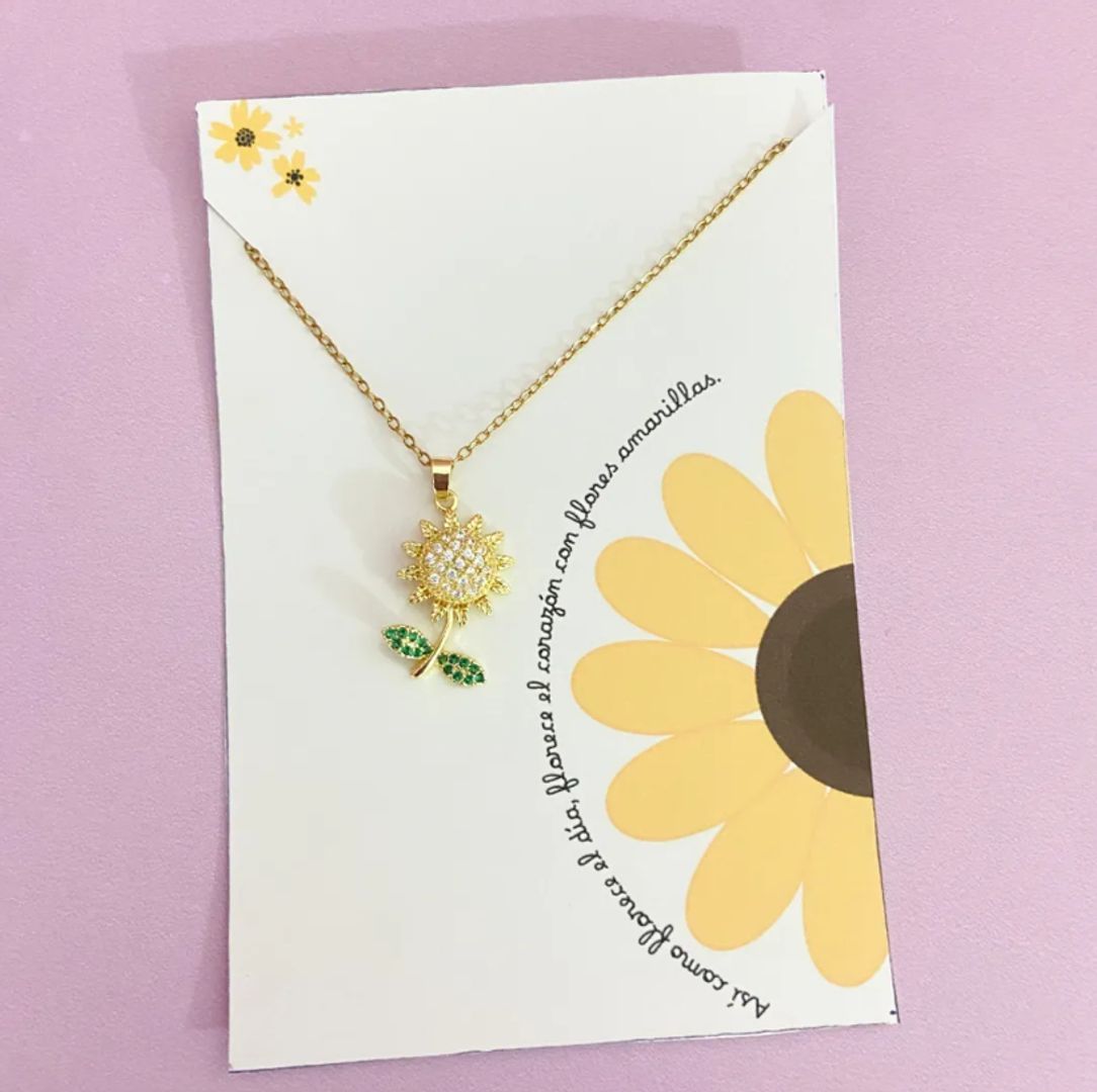 COLLAR GIRASOL GIRATORIO 2