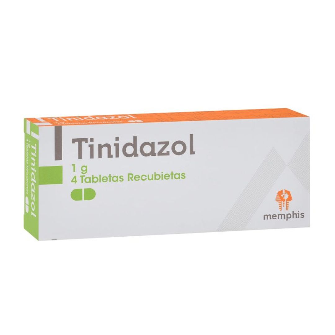TINIDAZOL 1GR MEMPHIS DIS X 4 TAB