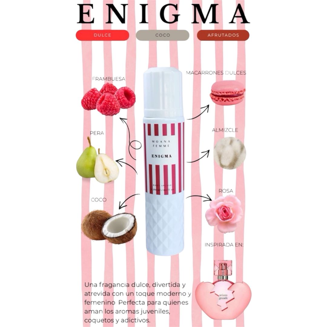 SPLASH MOANA FEMME "DAMA" 250ml