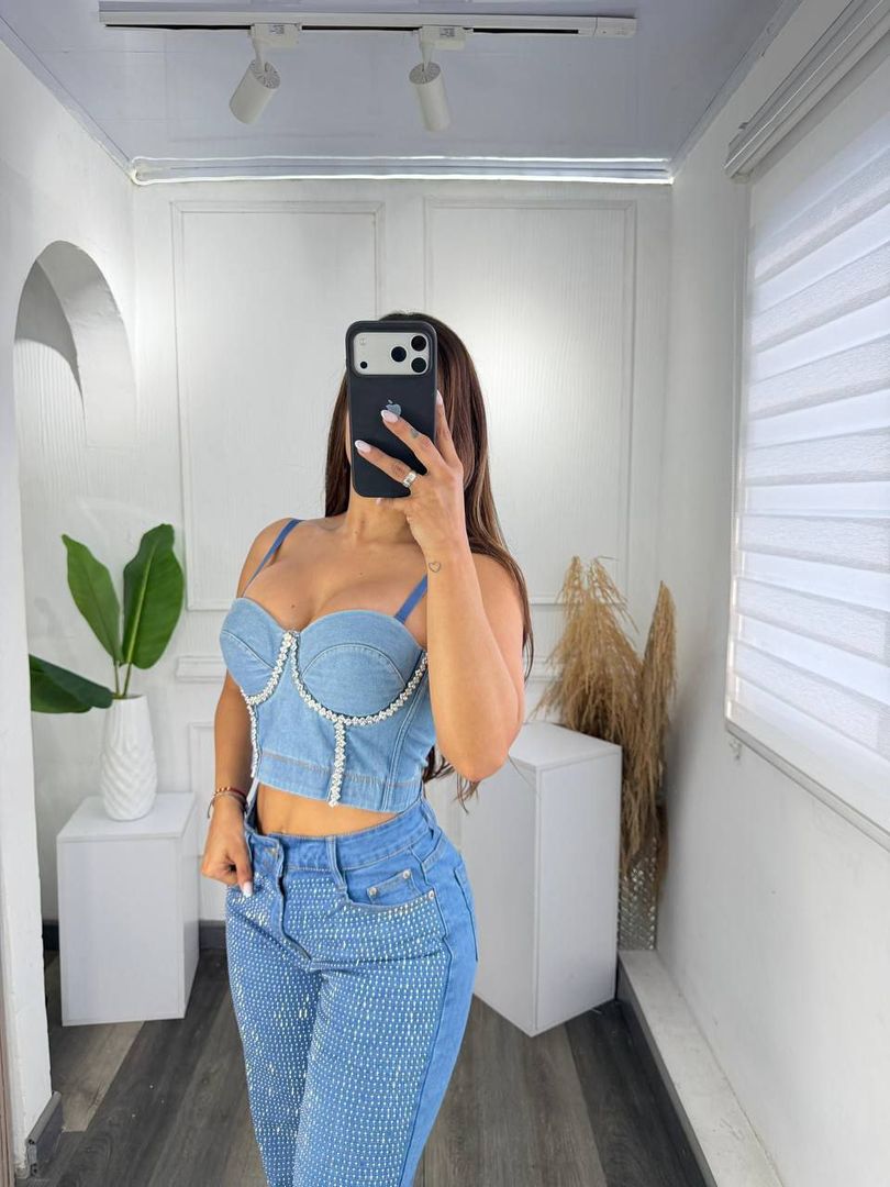 Crop top Jean 