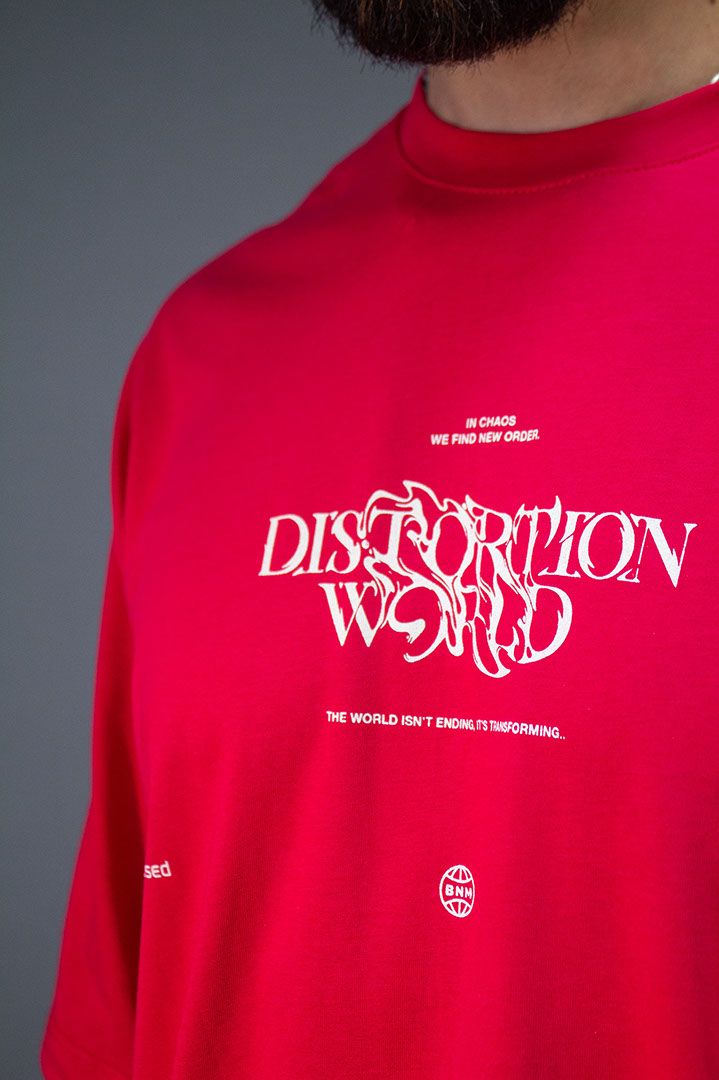 C. OVER EST DISTORTION WORLD