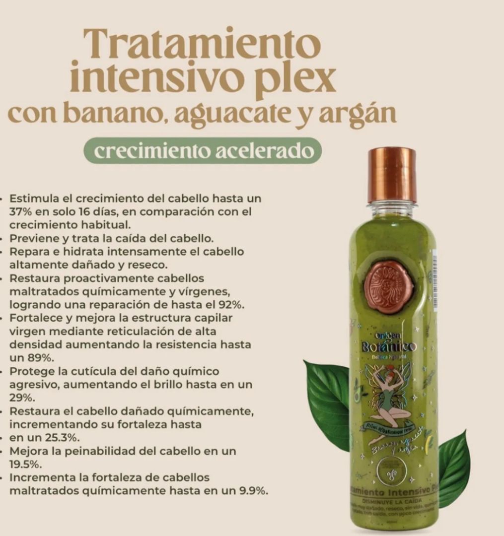 Tratamiento plex Ritual origen botanico 