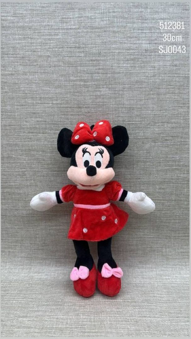 MINNIE ROJA 30 CM