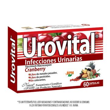 Imagen del producto UROVITAL NATURAL FRESHLY SOB X 10 CAPS