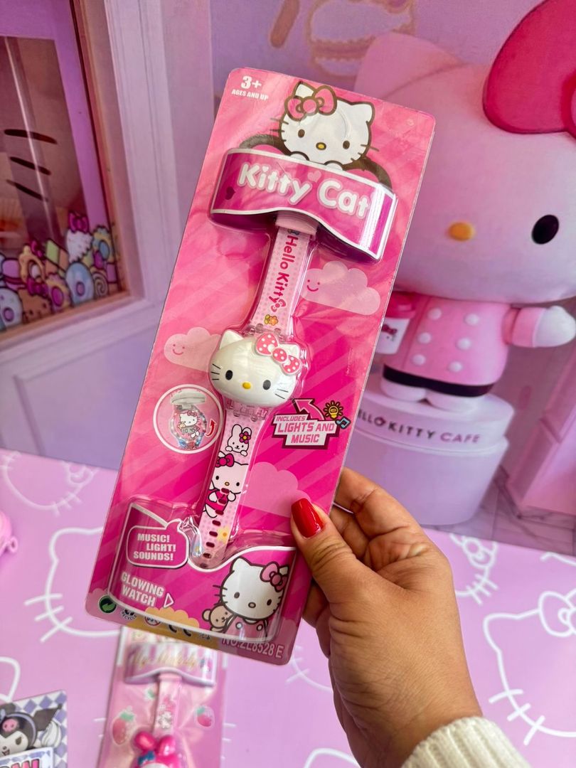 Reloj infantil con luz y sonido 