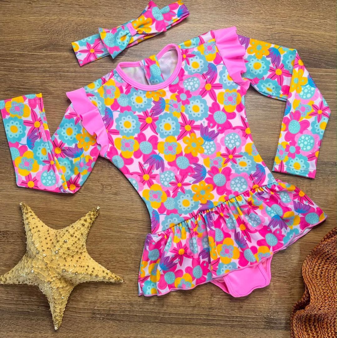 VESTIDO BAÑO BEBE 
