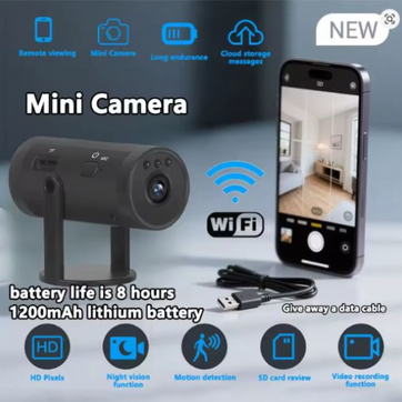 Imagen del producto MINI CAMARA WIFI IP M10 RECARGABLE