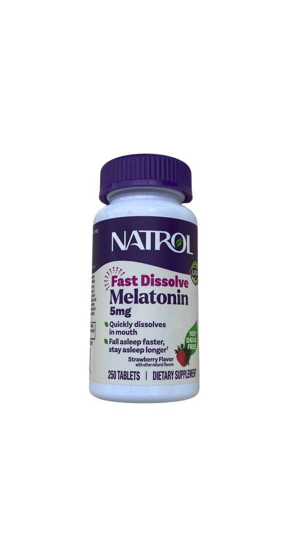 MELATONINA NATROL PASTILLAS 