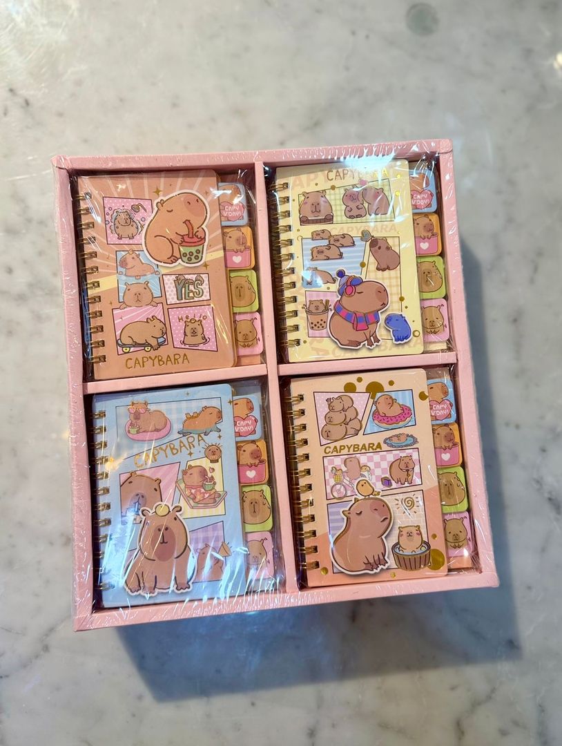 MINI AGENDAS CAPIBARA