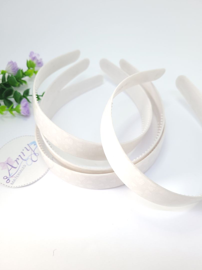 Unid. Diadema 2.5cm Dientes Flexible