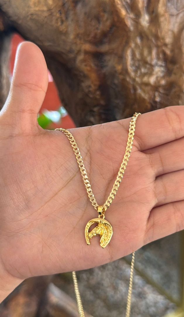 CADENA CABALLISTA TEJIDO PLANA